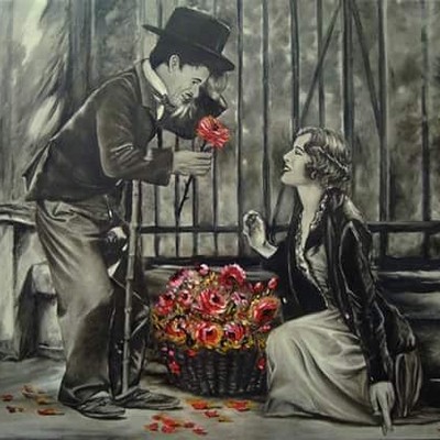 Chaplin Pintura Dani Vilela