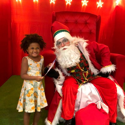 Papai noel oficial do Shopping Patio cidade 2023