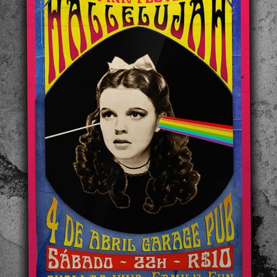 Cartaz de show de sua banda FamilyFun