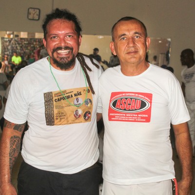 Mestre Calango e Contra Mestre Eddy