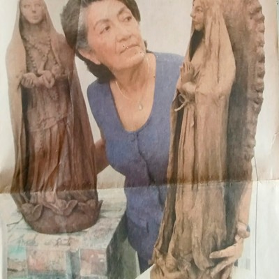 Maria Abadia Carvalho, artesã ituiutabana