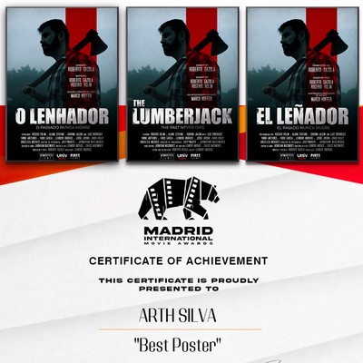Premiado - Melhor designer de cartaz